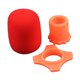 thumbnail image 3 of Protección De Micrófono De Mano Parabrisas Soporte De Manga De Varilla Inferior Cubierta De Micrófono Rojo, 3 of 5