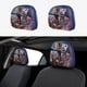 thumbnail image 1 of Gigantes De La Mancha Funda Protectora Universal Para Reposacabezas De Coche Funda Elástica Para Reposacabezas De Asiento De Auto Funda De Tela Antipolvo Accesorios De Interior 2 Piezas, 1 of 6