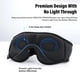 thumbnail image 4 of Auriculares para dormir, máscara para dormir, máscara 3D, Bluetooth, negra, 4 of 9