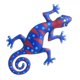 thumbnail image 2 of Metal Gecko Decoración De Pared Lizard Hang Para El Hogar, Jardín, Patio, Valla, Ornamento, Azul 3, 2 of 5