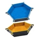 thumbnail image 2 of 2x Bandeja De Dados Caja Organizadora De Almacenamiento De Cuero Plegable Soporte De Almacenamiento De Escritorio, 2 of 5