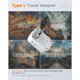 thumbnail image 2 of Adaptador enchufe Italia TESSAN Tipo L 2 pack 7 en 1, 2 of 3