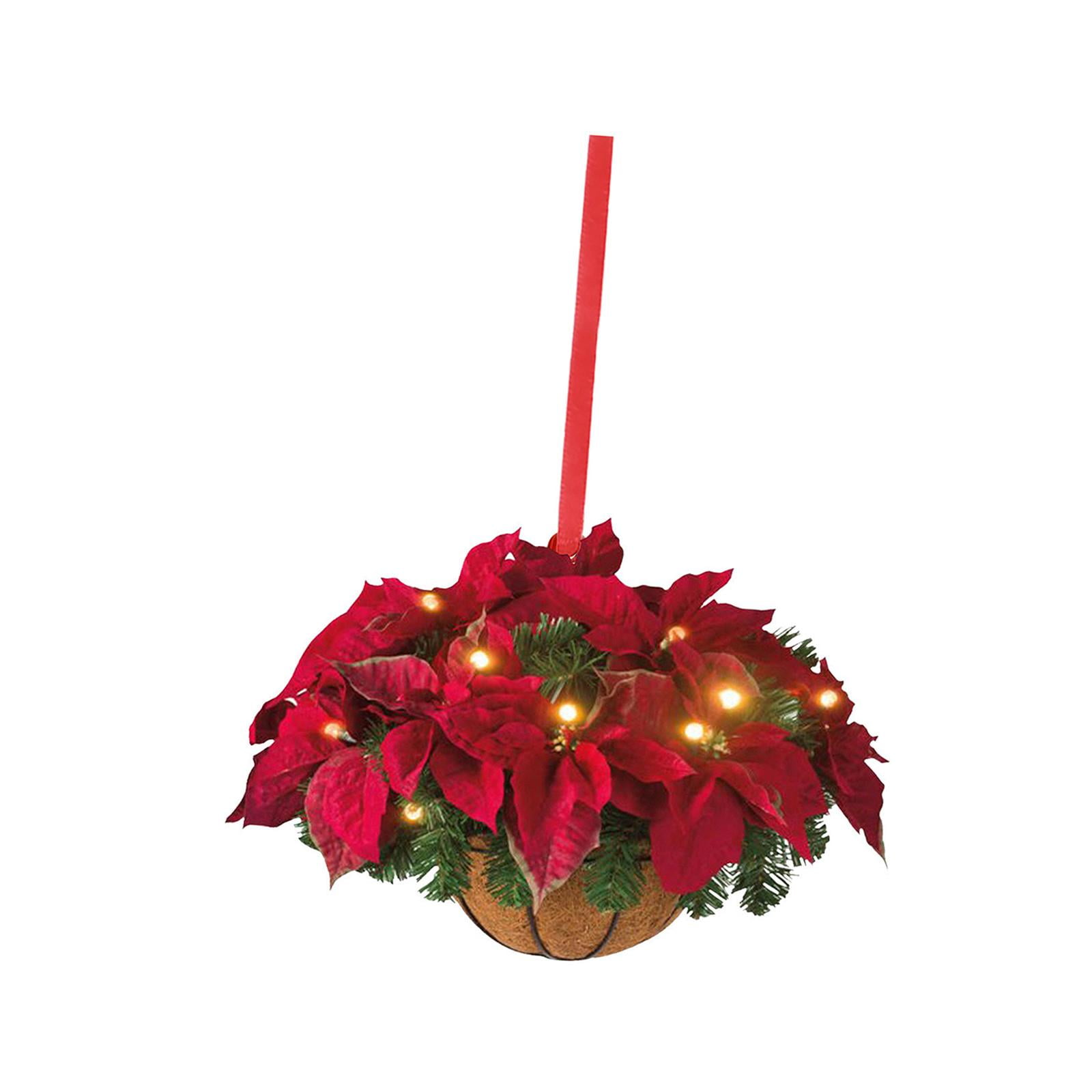 Bothyi - Cesta De Flores, Decoración De Corona, Corona De Primavera Y Verano Para Árbol De Navidad, Pared Del Hogar, Estilo C