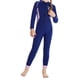 thumbnail image 2 of Traje De Neopreno Para Niños De Nailon De Neopreno De 2,5 Mm Para Buceo, Esnórquel, Kayak, Surf De Olas, Azul Marino XL, 2 of 3