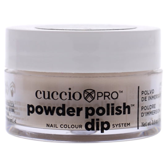 Cuccio - Sistema De Inmersión De Color De Uñas De Esmalte En Polvo Profesional - Crema Iridiscente De Para Es - Polvo De Uñas