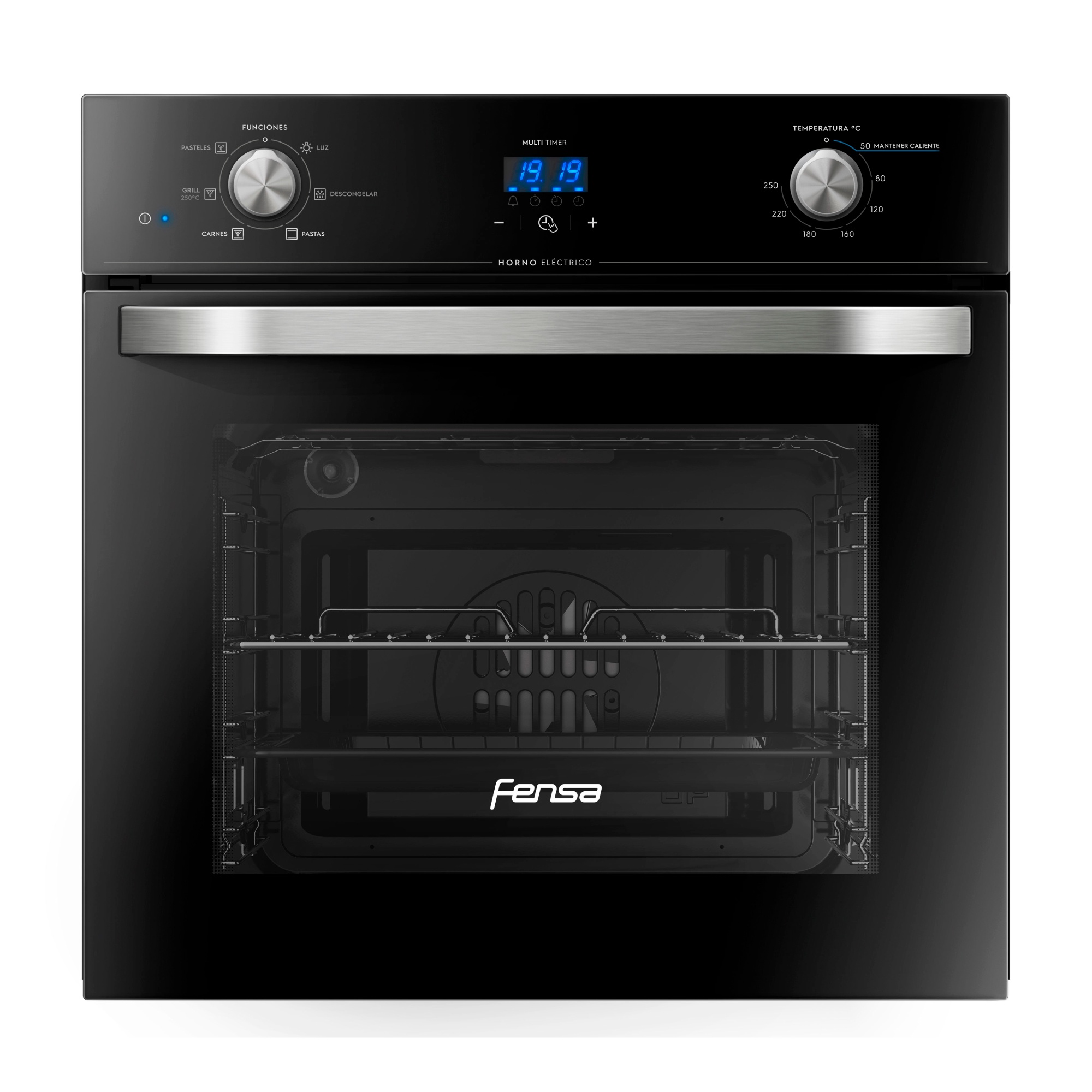 Horno Empotrable Eléctrico Fensa 59L Timer Digital Fhe 1190T