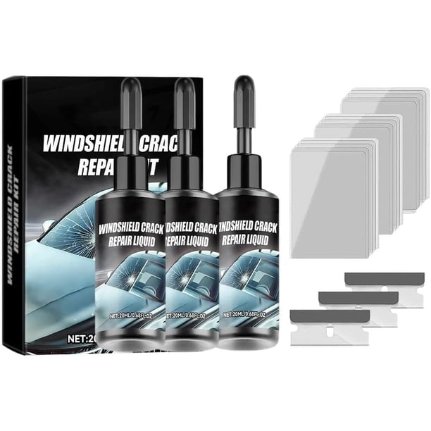 Kit reparación parabrisas agrietado herramienta parabrisas coche arreglar astillas