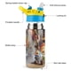 thumbnail image 3 of Max y los Caballeros Medianos Botella de Agua con Tapa Pop Top de Un Toque, Acero Inoxidable, a Prueba de Fugas, para Deportes, Botella Infantil azul 12 oz, 3 of 6