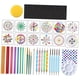 thumbnail image 5 of Mandala Rock Painting Kit Plantilla Mandala Arts Para Muebles De Vidrio Scrapbook, 5 of 5