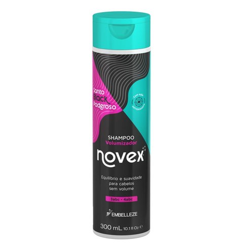 Novex - Shampoo Meus Cachos Santo Black 300Ml.
