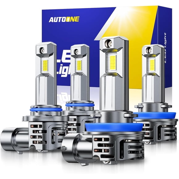 Foco LED AUTOONE H11 9005 Kit 140000LM 6500K