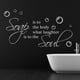 thumbnail image 2 of Decomural Soap Is To The Body Bathroom WS-41015, 2 of 2