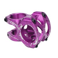 Ioensy - Vástago Corto Para Bicicleta, Bicicleta De Montaña Y Carretera, 28,6Mm, 1-1/8, 31,8Mm, Vástago De Manillar, Color Morado