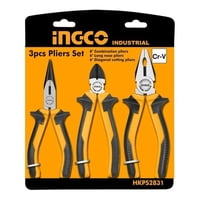 Set Alicates Industrial 3 Piezas 160-200Mm/6-8"" Ingco
