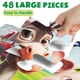 thumbnail image 3 of Puzles de suelo BenBen Farm Animals, 48 piezas, para niños de 4 a 6 años, 3 of 8