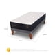 thumbnail image 3 of Cama Europea Premium 1.5 Plaza Base Normal, 3 of 11