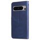 thumbnail image 2 of Funda tipo cartera para Google Pixel 8 Pro con bolsillo con cremallera y ranuras para tarjetas – Función de soporte Azul, 2 of 6