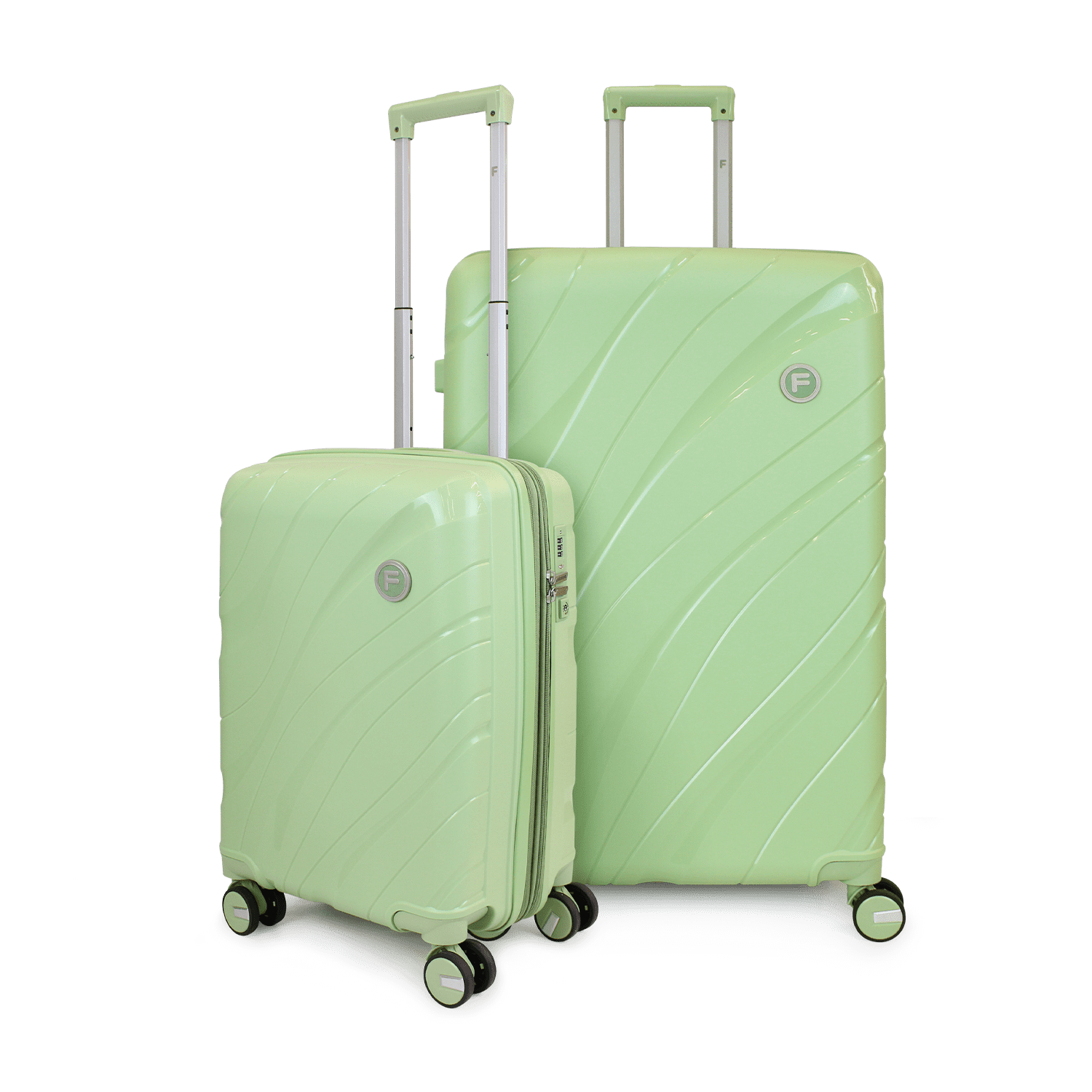 Pack 2 Maletas Lola Verde S10k + L23k F La Maleta De Chile