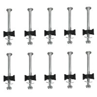 Magideal - 10 Piezas De Tornillos Fijación, Piezas De Repuesto, Herramienta De Estabilidad , Accesorios De Resistentes , Grande Largo