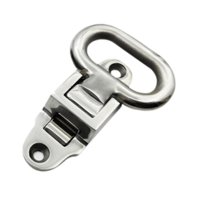 Magideal - Pedal De Pie Para Mástil Plegable Marino Pedal De Pie Para Mástil Plegable Marino Pedal De Pie Seguro Resistente Al Desgaste Para Remolque De Yate, Ba Plata