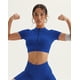 thumbnail image 1 of Top Mujer Deportivo Ajuste Cómodo Cierre, 1 of 5