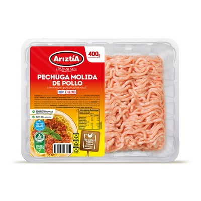 Carne Molida Pollo 400 G Ariztia