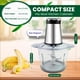 thumbnail image 2 of Procesador de alimentos eléctrico BUMET 800 W con 2 tazones de 12 tazas y temporizador, 2 of 9