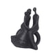 thumbnail image 5 of Ornamento De Escritorio Abstracto De Colección De Estatuas De Pareja Para Decoración Del Gabinete De Boda Siéntate Negro, 5 of 5