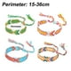 thumbnail image 2 of Pulseras de la amistad tejidas con cierre de nudo corredizo para mujeres, niñas y hombres. Ajustables (paquete de 4)., 2 of 5
