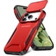 thumbnail image 5 of Funda Resistente para iPhone 17 Pro con Tapa Deslizante y Protección Militar Rojo, 5 of 6