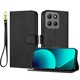 thumbnail image 1 of Funda Cartera para Motorola Moto G15 Tarjetero Soporte Magnético y Correa Negro, 1 of 5