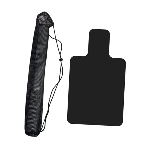 Matera estable de reformador de Pilates de 38 x 22 en la computadora portátil de toalla de máquina de reformador de Pilates para el accesorio de gimna Negro