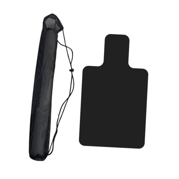 Matera estable de reformador de Pilates de 38 x 22 en la computadora portátil de toalla de máquina de reformador de Pilates para el accesorio de gimna Negro