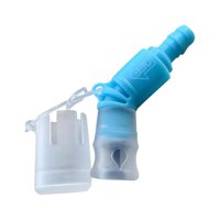 Ioensy - Válvula De Mordida De Bolsa De Agua Válvula De Cierre De Salida De Agua De Repuesto Azul