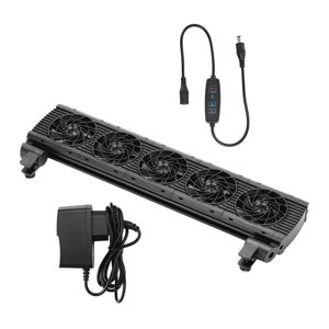 Ioensy - Enfriador De Acuario, Ventilador De Refrigeración Para Acuario, Máquina De Refrigeración Hidropónica Para Agua Dulce Salada 5