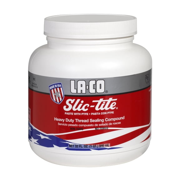 Pasta para roscas Sealant La-Co 42013 Slic-Tite, 946 ml