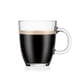 thumbnail image 4 of Bodum Juego de 6 Tazas de Café Bistro de Vidrio Templado de Pared Simple de 12 oz, Transparente, 4 of 5