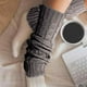 thumbnail image 2 of Calcetines térmicos de lana, calentadores de piernas de punto, calcetines de pelo para mujer, calentadores de piernas, calcetines de moda de otoño e invierno, calentadores de piernas, 2 of 5