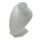 thumbnail image 3 of Collar De Terciopelo Busto Soportes Soportes Colgante Cadena Joyería Terciopelo Terciopelo Blanco, 3 of 3
