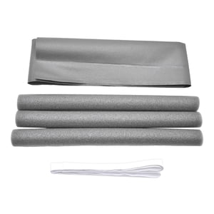 Bothyi - Tope De Tiro Debajo De La Puerta Burlete Inferior Tope De Tiro De Puerta De Un Solo Lado Gris