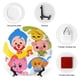 thumbnail image 3 of Plato Decorativo de Porcelana Fina Plim Desmarcar 15 cm (6"), 3 of 6