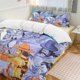 thumbnail image 1 of Whitebeard Pirates Bed Duvet Cover Funny Anime Cartoon Bedding Sets Lightweight 3 Piece Comforter Sets, 1 of 5