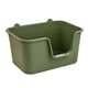 thumbnail image 2 of Caja De Arena Para Gatos, Orinal, Fácil De Limpiar, A Prueba De Salpicaduras, Bandeja De Arena Para Mascotas Con Parte Superior Abierta, Verde, XL, 2 of 5