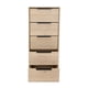 thumbnail image 5 of Cómoda Alta Kaia 5 Cajones Rovere Y Blanco 107x45x41 Cm - Muebles Organizadores, 5 of 18