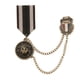 thumbnail image 1 of unisex retro militar medalla insignia estilo marino broche solapa pin joyas, 1 of 5