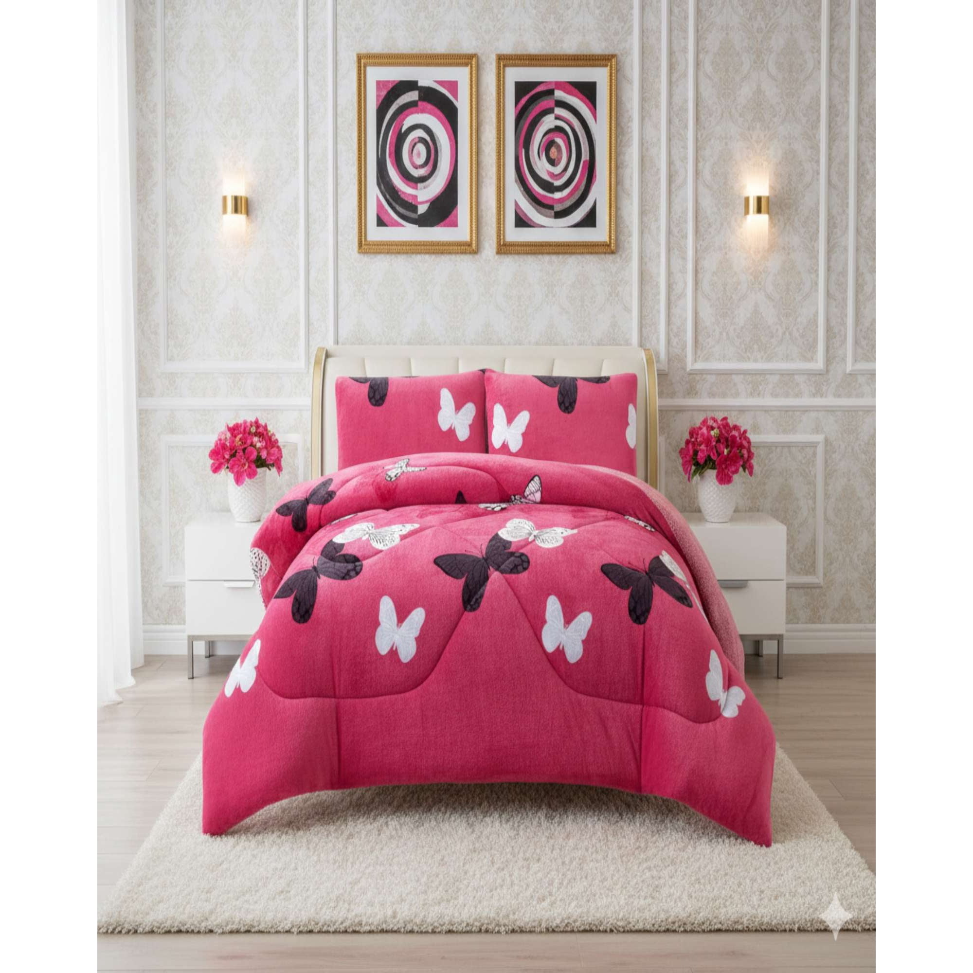 Mylhogar - Cobertor De Invierno Con Chiporro Chiporro Plaza Y Media Extra Suave Térmico Premium