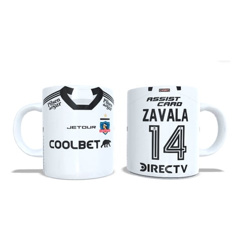 Arumistorechile - Tazon Taza + Porta Vaso Colocolo 2024 Cristian Zavala