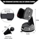 thumbnail image 2 of Soporte universal de cristal para teléfono de coche - Ajustable en 360 grados, seguro para el salpicadero, la rejilla de ventilación y el parabrisas - Compatible con todos los smartphones-Blanco, 2 of 6