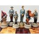 thumbnail image 3 of Juego de ajedrez US American Civil War Generals con tablero de almacenamiento, 3 of 7