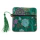 thumbnail image 1 of Guzheng Cinta de u?as Bolsa de almacenamiento Seda Brocado Joyería Bolsa Bolsa Monedero Verde, 1 of 5